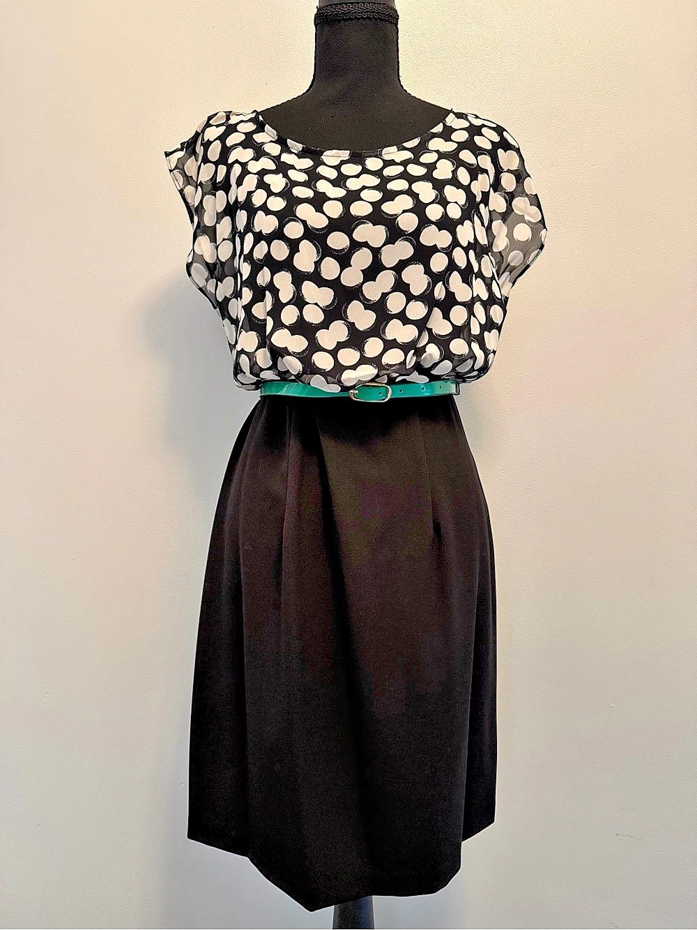 ALYX brand dress - Polka-Dot print - Size 4 - Like New